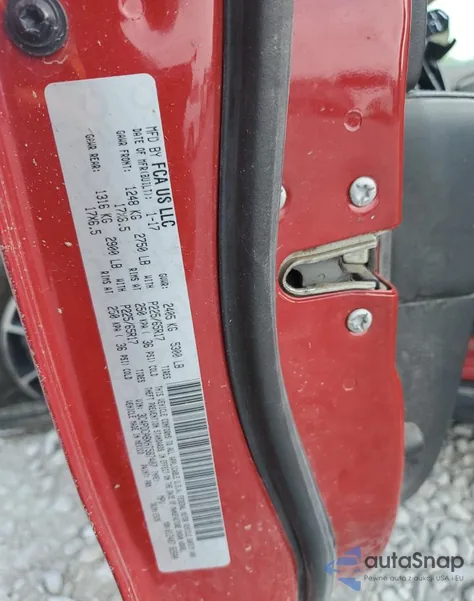 2017 Dodge Journey Se z USA, uszkodzony, nr VIN 3C4PDCABXHT587407